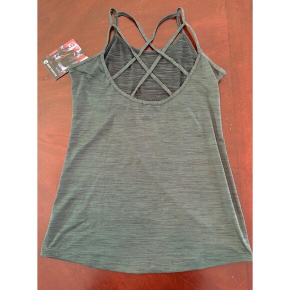 Born Primitive NWT Green Strappy Latitude Work Out Tank Size Medium - Picture 4 of 11